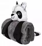 Подстилка c игрушкой для животных Trixie Cuddly Set 37174, плюш, тёмно-серый