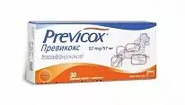 Противовоспалительное средство для собак Превикокс S 57мг 10 табл.