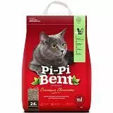 Наполнитель комкующийся для кошек Pi-Pi-Bent Сенсация свежести  24 л (10 кг)