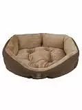 Лежак для собак Догмода Шарм коричневый, размер 3