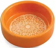 Миска керамическая для кошек Триол Апельсин 100мл