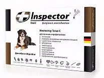 Капли от внешних и внутренних паразитов для собак до 40-60 кг Inspector 1 пипетка