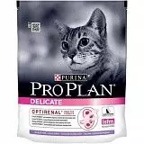 Сухой корм для кошек Проплан Деликат с чувствительным пищеварением 400 г