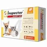 Таблетки для кошек и собак (0,5 - 2 кг) Inspector Quadro Tabs против внешних и внутренних паразитов