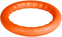Игрушка для собак PitchDog Кольцо игровое для аппортировки d 28 см оранжевое