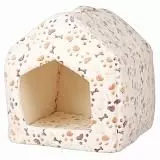 Домик-пещера для собак и кошек Трикси 36355 Lingo 40*40*45 см белый/бежевый