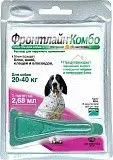 Фронтлайн Комбо для собак 20-40 кг (L) – для защиты от клещей, блох в форме капель 1 пипетка