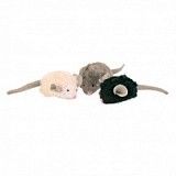 Игрушка для кошек Трикси 4199 Мягкая мышка с микрочипом 6,5 см