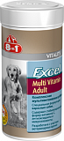 Мультивитамины для взрослых собак 8в1 Excel Multi Vitamin 70 табл.