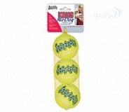 Игрушка для собак Komg AST5 E эйр мячик теннисный, очень маленький 3 шт. 4 см