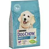 Сухой корм для щенков всех пород Dog Chow Puppy Ягненок 14 кг